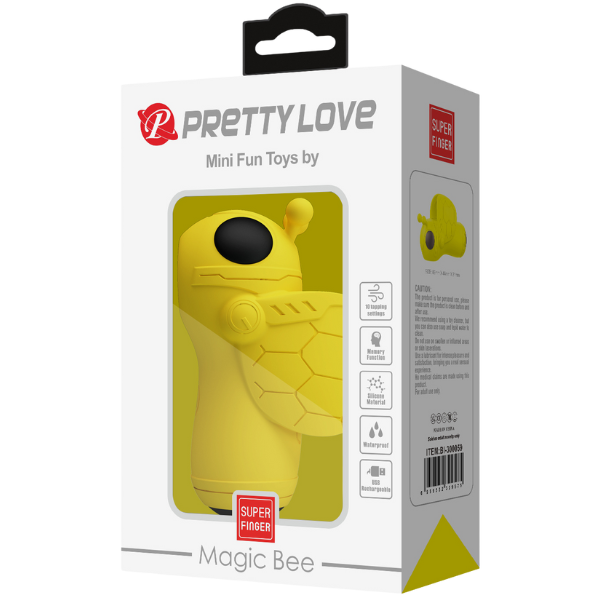 Finger Vibrator - Magic Bee - Yellow - K. P.