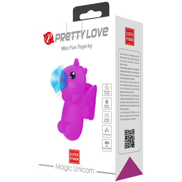 Finger Vibrator - Magic Unicorn - Purple - K. P.