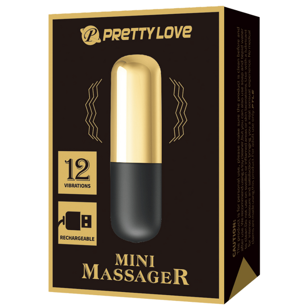 Mini Massager Bullet - Gold - K. P.