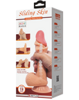 Sliding Skin Series 7.6" Dildo - Multiple Colours - K. P.