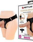 Universal Strap-On Harness - Harness Briefs Jerry - Black - K. P.