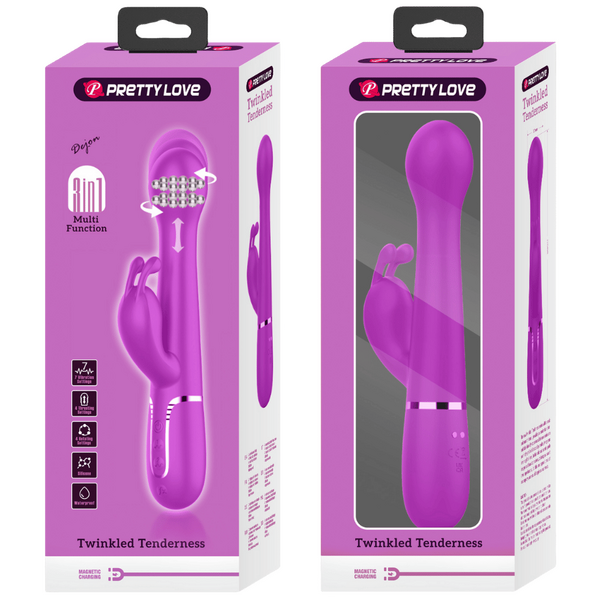 3in1 Multi-Function Vibrator - Dejon - Multiple Colours - K. P.