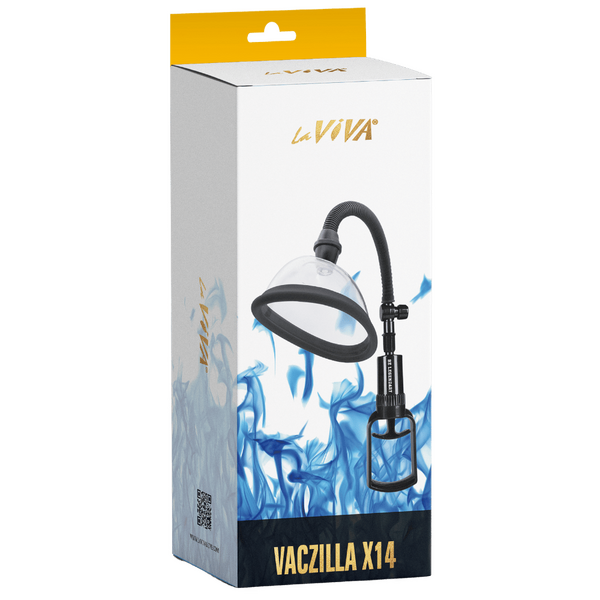 LaViva - Vaczilla X14 Vagina Master Grip Finger Pull Pump - Clear - K. P.