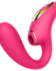 Kissen - Duende Suction Dual Orgasm Vibrator - Pink - K. P.