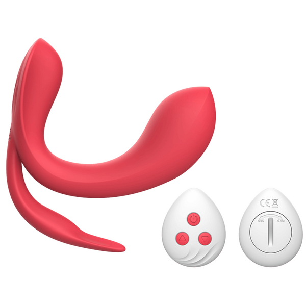 Kissen - Acein Triple Vibrating Stimulations - Red - K. P.