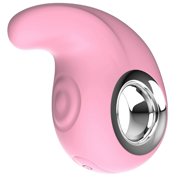 Kissen - Comma Tapping Dual Orgasm Vibrator - Pink - K. P.