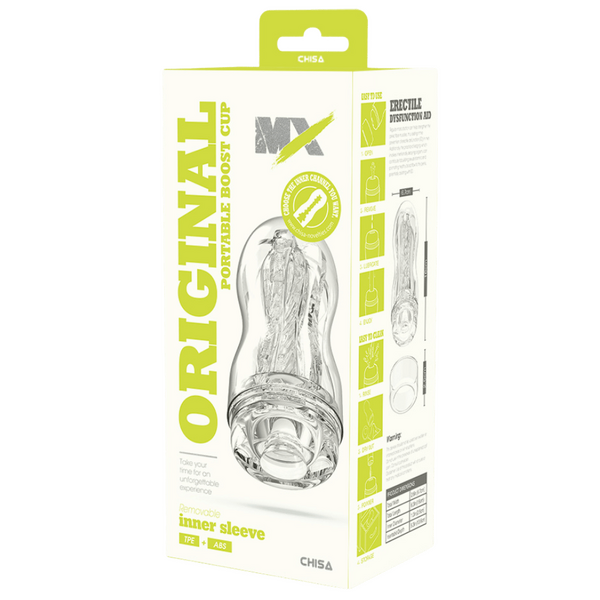 MX - Original Portable Boost Cup - Clear - K. P.