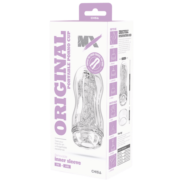 MX - Original Portable Porno Cup - Clear - K. P.