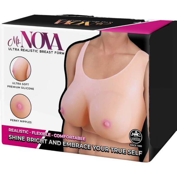 Ms. Nova - Ultra Realistic Breast Form - Flesh - K. P.