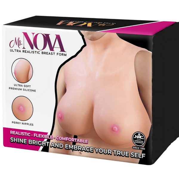 Ms. Nova - Ultra Realistic Breast Form - Flesh - K. P.