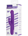 Trio Thruster - 3 in 1 Thrusting Rabbit Vibrator - Multiple Colours - K. P.