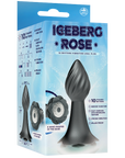 Iceberg Rose - 10 Rhythms Vibrating Anal Plug - Multiple Colours - K. P.