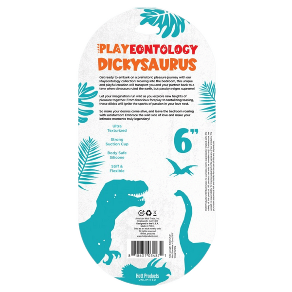 Playeontology - Dickysaurus Dildo - Purple - Kinky Playhouse