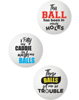 Balls Deep - Novelty Golf Balls - Kinky Playhouse