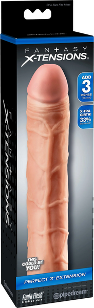 Fantasy X-Tensions - Perfect 3" Extension - Flesh - K. P.