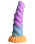 Creature Cocks - Mystique Silicone Unicorn Dildo - Multi-Coloured - K. P.