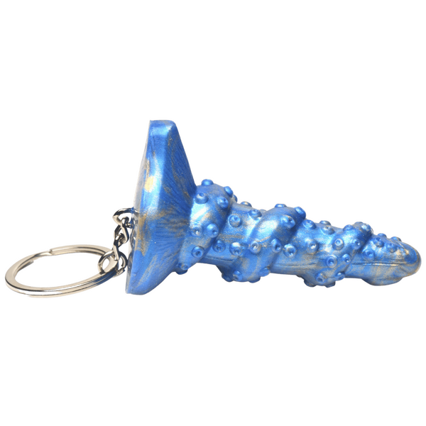 Creature Cocks - Lord Kraken Keychain - Blue - K. P.