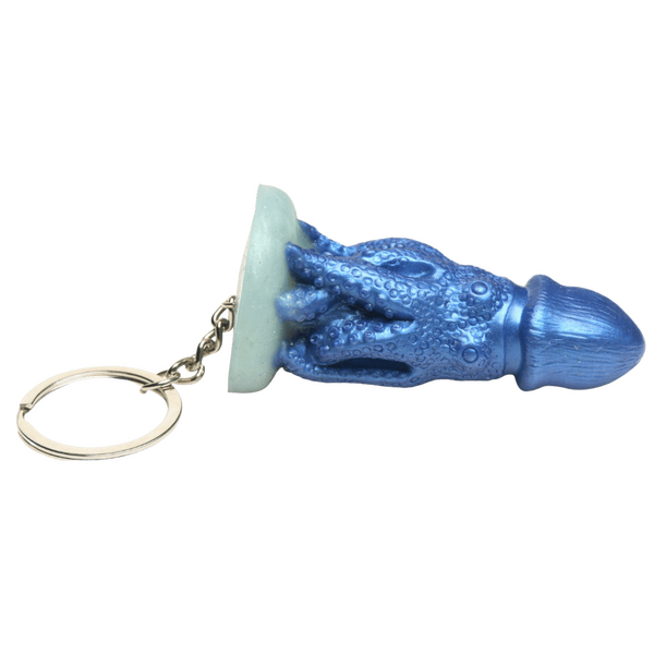 Creature Cocks - Cocktopus Keychain - Blue - K. P.