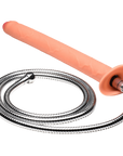 Hosed - 15" Thick Silicone Enema Hose - Light - K. P.