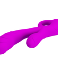 Silicone Powerful Vibrator - Budding - Purple