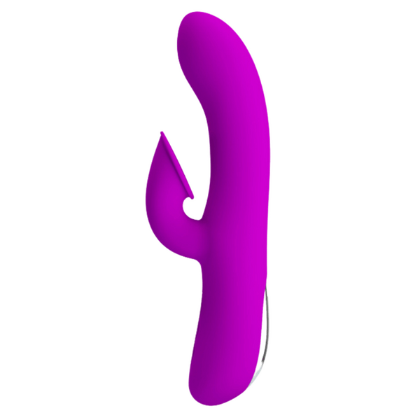 Rabbit Vibrator with Suction - Anthony - Purple - K. P.