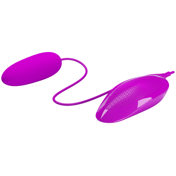 Silicone Thrusting Motion Naughty Egg - Purple