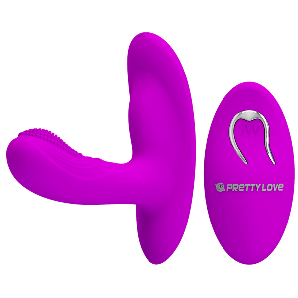 Remote Control Wearable Vibrator - Magic Finger - Purple