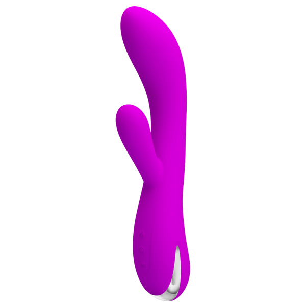 Rechargeable Warming Wilbur Rabbit Vibrator - Purple