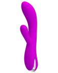 Rechargeable Warming Wilbur Rabbit Vibrator - Purple