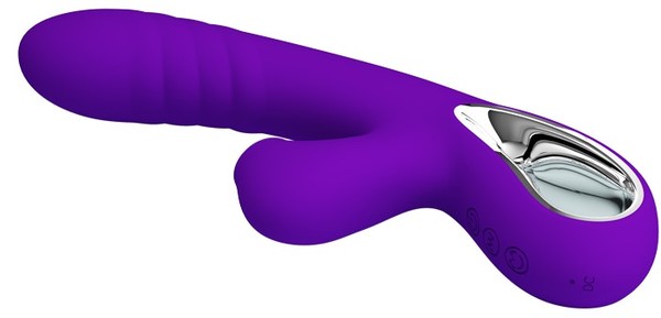 Sucking Rabbit Vibrator - Jersey - Purple - K. P.