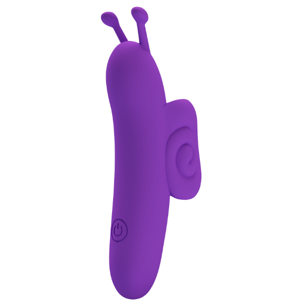 Finger Vibrator - Snail - Purple - K. P.