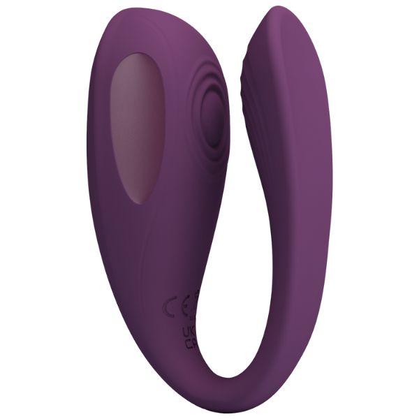 App Control Wearable Vibrator - Aari - Purple - K. P.