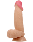 Sliding Skin Series 7.6" Dildo - Multiple Colours - K. P.