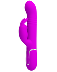 4in1 Multi-Function Thrusting Rabbit  Vibrator - Coale - Multiple Colours - K. P.