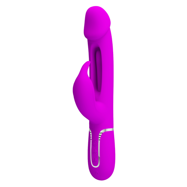 3in1 Multi-Function Rabbit Vibrator - Kampas - Multiple Colours - K. P.