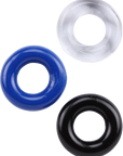 LaViva - 3Some Cockring Set - Multi-Coloured