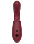 Kissen - Tide Thrusting Triple Orgasm Vibrator - Merlot - K. P.