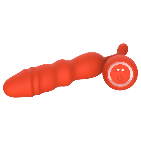 Kissen - Glitz - Thrusting Dual Orgasm Vibrator - Orange - K. P.