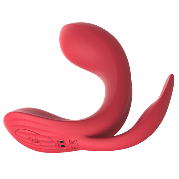 Kissen - Acein Triple Vibrating Stimulations - Red - K. P.