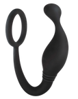 Jet Horny - Prostate Plug with Love Ring - Black