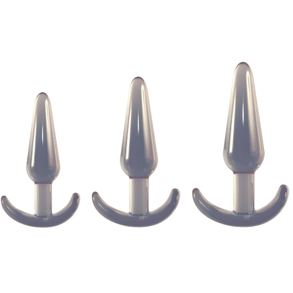 Butt Fantasy - Triple Tapered Anal Plug Set - Multiple Colours - K. P.