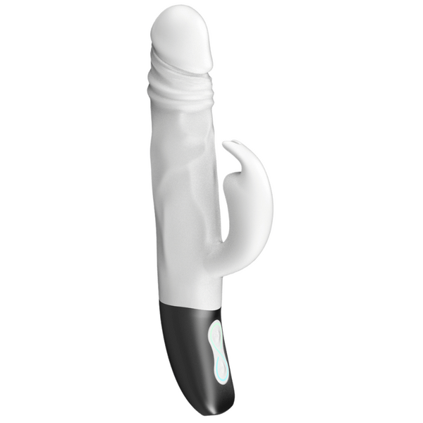 Titanz - Rotating Rabbit Rechargeable Silicone Vibrator - Multiple Colours - K. P.