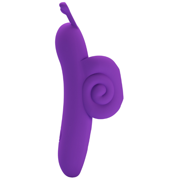 Finger Vibrator - Snail - Purple - K. P.