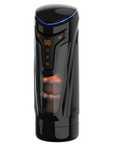 Thrusting Vibrating Heating Male Masturbator - Warrior - Black - K. P.