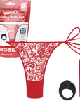 Vibrating Panty Set with Remote Ring 4t High Pitch Treble - Multiple Colours