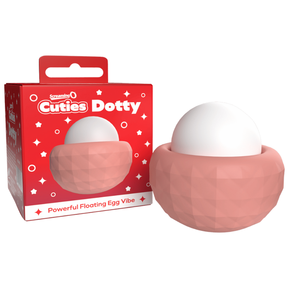 Cuties - Dotty Rechargeable Floating Egg Vibe - Flesh