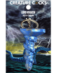 Creature Cocks - Lord Kraken Keychain - Blue - K. P.