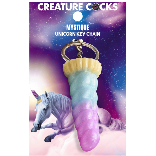 Creature Cocks - Mystique Unicorn Key - Multi-Colour - K. P.