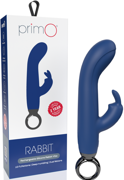 PrimO - Rabbit Vibrator - Multiple Colours - K. P.