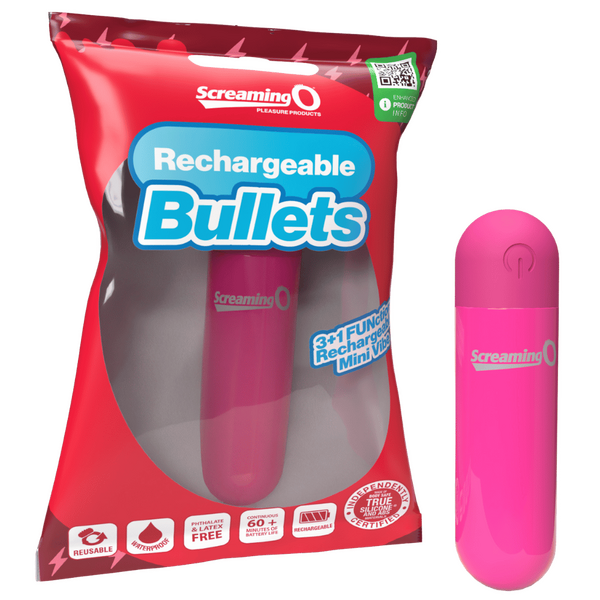 Rechargeable Bullet - Multiple Colours - K. P.